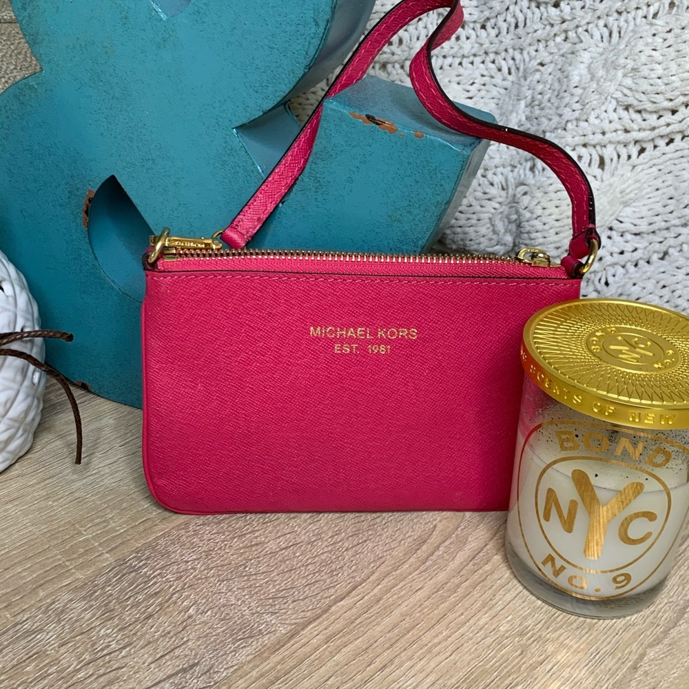 Michael Kors wallet with strap